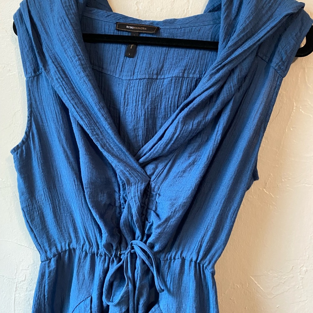 BCBGMaxAzria Blue Sleeveless Dress - Picture 8 of 9